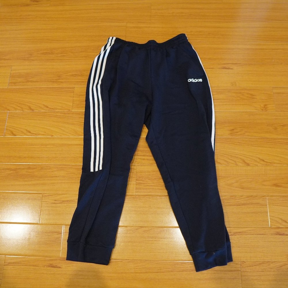 Blue Adidas Joggers - Size Large